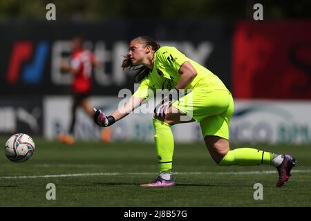 Milan, Italie, 14th mai 2022. Laura Giuliani de l'AC Milan pendant le match de la série A Femminile au Centro Sportivo Vismara, Milan. Le crédit photo devrait se lire: Jonathan Moscrop / Sportimage Banque D'Images