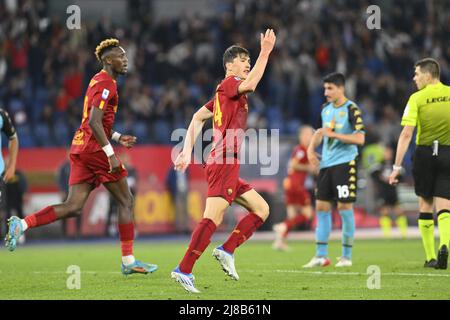 Rome, Italie. 14th mai 2022. Pendant la 37th journée de la série A Championship entre A.S. Roma vs Venezia F.C. le 14th mai 2022 au Stadio Olimpico à Rome, Italie. Crédit : Agence photo indépendante/Alamy Live News Banque D'Images