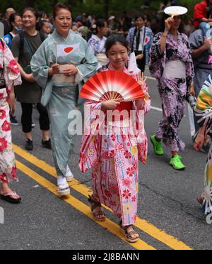 Le 14th 2022 mai a marqué la toute première parade de la Journée du Japon , avec George Takei comme Grand Marshall. Banque D'Images