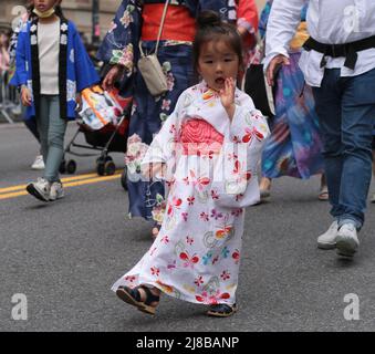 Le 14th 2022 mai a marqué la toute première parade de la Journée du Japon , avec George Takei comme Grand Marshall. Banque D'Images