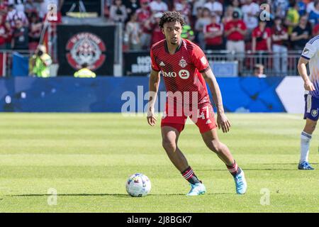 Kosi Thompson (47) en action pendant le match MLS entre le Toronto FC et Orlando City SC. Le match s'est terminé en 0-1 pour Orlando City SC. Banque D'Images