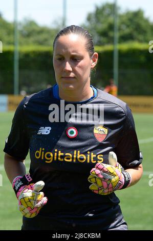 Emma Lind of AS Roma pendant le match de football, stade Mirko Fersini, Lazio v Roma, 14 mai 2022 (photo d'AllShotLive/Sipa USA) Banque D'Images
