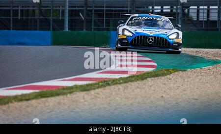 89 Boguslavskiy Timur, Marciello Raffaele (PAMG), AKKODIS ASP Team, Mercedes-AMG GT3, action lors de la ronde 2nd de la coupe Europe Sprint du défi mondial GT 2022, du 13 au 15 mai sur le circuit de Nevers Magny-cours à Magny-cours, France - photo Clément chance / DPPI Banque D'Images