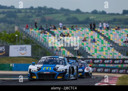 33 Simmenauer Jean-Baptiste (fra), Mies Christopher (ger), Team WRT, Audi R8 LMS evo II GT3, action lors de la manche 2nd de la coupe Sprint Europe du défi GT 2022, du 13 au 15 mai sur le circuit de Nevers Magny-cours à Magny-cours, France - photo Clément chance / DPPI Banque D'Images