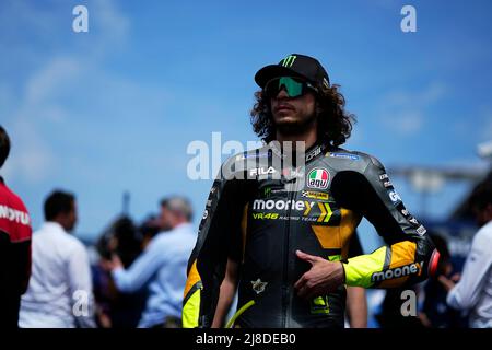 Le Mans, France. 15th mai 2022. Course pour le Grand Prix de France de MotoGP Shark au circuit du Mans, le Mans, France, 15 mai 2022 Carrera del Gran Premio Shark de MotoGP de Francia en el Circuito du Mans, Francia, 15 de Mayo de 2022 POOL/ MotoGP.com/Cordon les images de presse seront à usage éditorial exclusif. Crédit obligatoire: © motogp.com crédit: CORMON PRESSE/Alay Live News Banque D'Images