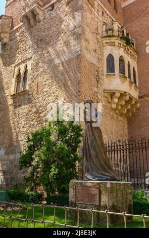 Palais archiépiscopal d'Alcala de Henares. Alcala de Henares, région de Madrid, Espagne. Banque D'Images