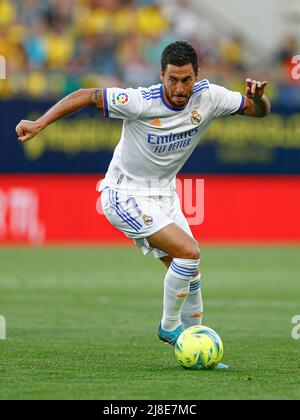 Cadix, Espagne. 15th mai 2022. Eden Hazard of Real Madrid pendant le match de la Liga entre Cadix CF et Real Madrid joué au stade Nuevo Mirandilla le 15 mai 2022 à Cadix, Espagne. (Photo par Antonio Pozo/PRESSINPHOTO) Credit: PRESSINPHOTO SPORTS AGENCY/Alay Live News Banque D'Images