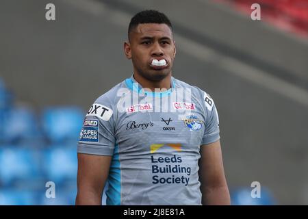 Eccles, Royaume-Uni. 15th mai 2022. David Fusitu'a (2) de Leeds Rhinos pendant le match à Eccles, Royaume-Uni, le 5/15/2022. (Photo de James Heaton/News Images/Sipa USA) crédit: SIPA USA/Alay Live News Banque D'Images