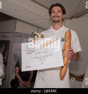 Paris : Concours de la mesure baguette de tradition française, document du concours régional 75, 92, 93 et 94 Banque D'Images