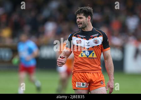 Jake Mamo #4 de Castleford Tigers pendant le match Banque D'Images