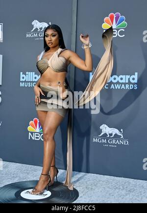 Las Vegas, États-Unis. 16th mai 2022. Megan thee Stallion participe aux Billboard Music Awards annuels qui se tiennent au MGM Grand Garden Arena de Las Vegas, Nevada, le 15 mai 2022. Photo de Jim Ruymen/UPI crédit: UPI/Alay Live News Banque D'Images