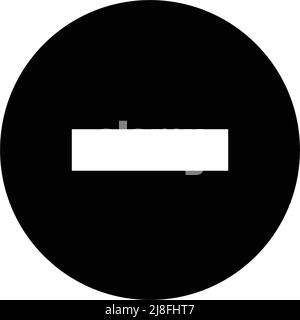 Icône de silhouette du panneau d'arrêt. Vecteur modifiable. Illustration de Vecteur