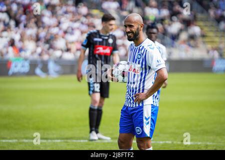 Odense, Danemark. 15th mai 2022. Issam Jebali (7) d'OB vu pendant le match Superliga de 3F entre Odense Boldklub et Soenderjyske au Parc d'énergie de la nature à Odense. (Crédit photo : Gonzales photo/Alamy Live News Banque D'Images