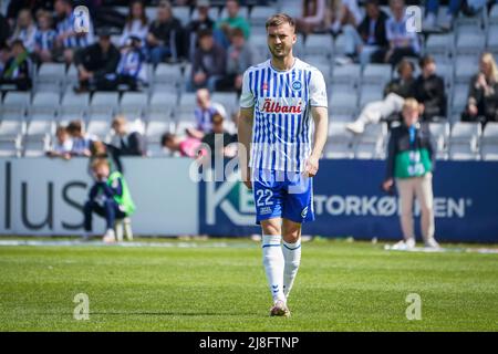 Odense, Danemark. 15th mai 2022. Mihajlo Ivancevic (22) d'OB vu pendant le match Superliga de 3F entre Odense Boldklub et Soenderjyske au Parc d'énergie de la nature à Odense. (Crédit photo : Gonzales photo/Alamy Live News Banque D'Images