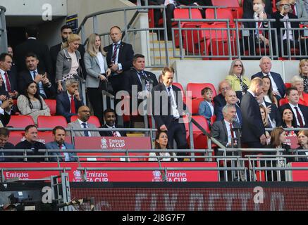 Londres, Royaume-Uni. 14th mai 2022. Sadiq Khan, maire de Londres, à la finale de la coupe Emirates FA avec Chelsea v Liverpool au stade Wembley, Londres, Royaume-Uni, le 14 mai 2022 crédit: Paul Marriott/Alay Live News Banque D'Images