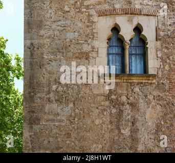 Tour Tenorio, Palais Archiépiscopal. Alcala de Henares, région de Madrid, Espagne. Banque D'Images