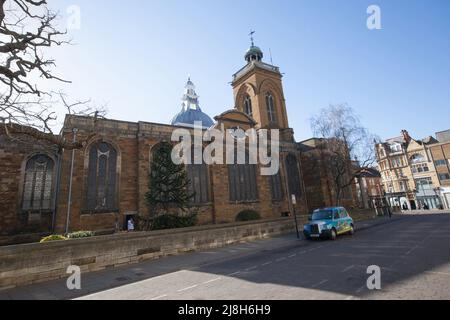 L'église paroissiale de la Toussaint, sur Mercator Row, Northampton, au Royaume-Uni Banque D'Images