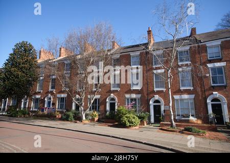 Logement en terrasse à Northampton, au Royaume-Uni Banque D'Images