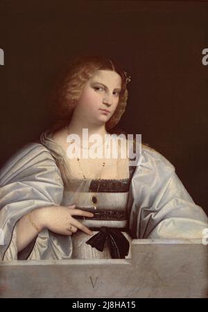 Christ avec l'argent d'hommage (panneau) par Garofalo, Benvenuto Tisi da (1481-1559); 20x22 cm; Galleria degli Uffizi, Florence, Toscane, Italie ; Italien, hors copyright. Banque D'Images