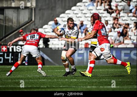 Pierre BOURGARIT du Stade Rochelais lors de la coupe européenne des champions de rugby, demi-finale du match de rugby entre Racing 92 et Stade Rochelais (la Rochelle) le 15 mai 2022 au stade Bolaert-Delelis de Lens, France - photo: Matthieu Mirville/DPPI/LiveMedia Banque D'Images