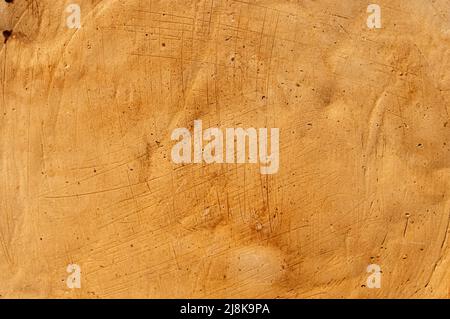 Texture de mur d'argile et fond de maison d'argile.les murs de maison sont faits d'argile. . Photo de haute qualité Banque D'Images