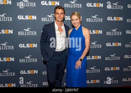 New York, États-Unis. 16th mai 2022. Antoni Porowski et Sara Haines assistent aux prix GLSEN respect 2022 au Gotham Hall de New York. Crédit : SOPA Images Limited/Alamy Live News Banque D'Images