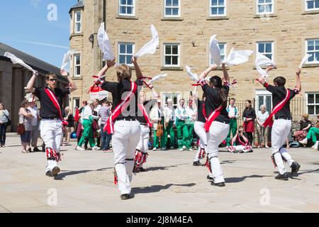 L'équipe Gambit Morris de Beiler à Bakewell Banque D'Images