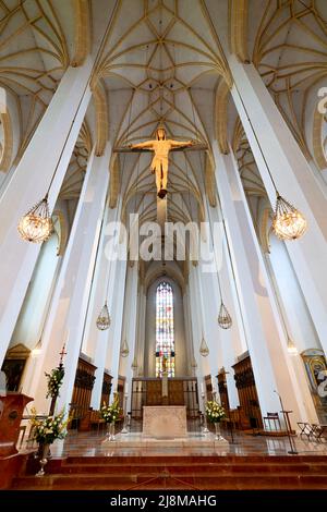 Allemagne Bavière Munich. Frauenkirche. Le Dom (Cathédrale de notre chère Dame) Banque D'Images