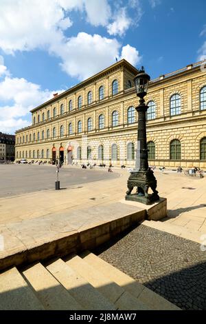 Allemagne Bavière Munich. Le Residenz (Résidence Palace) Banque D'Images