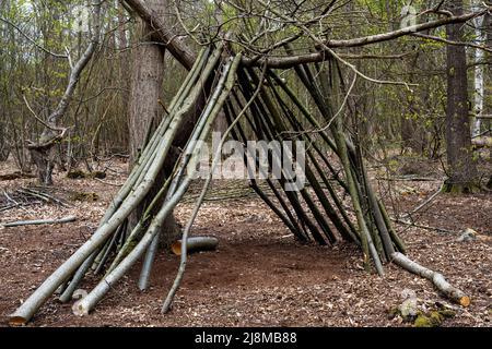 Copiping Sutton Heath Suffolk Angleterre Banque D'Images