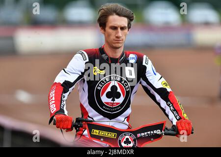 MANCHESTER, ROYAUME-UNI. 16th MAI Max Fricke of Belle vue 'ATPI' Aces lors du match de la SGB Premiership entre Belle vue Aces et King's Lynn Stars au National Speedway Stadium, Manchester, le lundi 16th mai 2022. (Crédit : Eddie Garvey | MI News) Banque D'Images