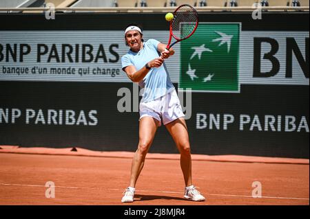 Paris, France, France. 17th mai 2022. Caroline GARCIA de France pendant une session de formation de Roland-Garros 2022, French Open 2022, Grand Chelem tournoi de tennis au stade Roland-Garros le 17 mai 2022 à Paris, France. (Credit image: © Matthieu Mirville/ZUMA Press Wire) Credit: ZUMA Press, Inc./Alamy Live News Banque D'Images