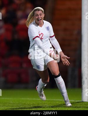 Photo du dossier datée du 30-11-2021 de l'Angleterre Alessia Russo. L'équipe provisoire de l'Angleterre pour l'Euro 2022 des femmes de l'UEFA a été annoncée. Date de publication : le mardi 17 mai 2022. Banque D'Images