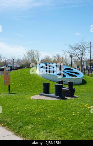 St. Catharines Museum et Welland Canals Centre Banque D'Images