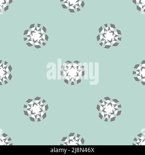 Motif sans couture avec des figures élégantes de style géométrique Illustration de Vecteur