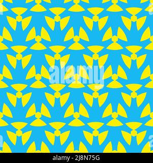 Motif sans couture avec des figures élégantes de style géométrique Illustration de Vecteur