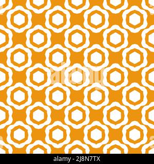 Motif sans couture avec des figures élégantes de style géométrique Illustration de Vecteur