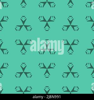 Motif sans couture avec des figures élégantes de style géométrique Illustration de Vecteur