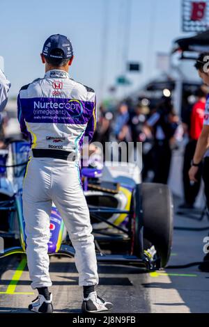 Indianapolis, Indiana, États-Unis. 17th mai 2022. TAKUMA SATO (51) de Tokyo, Japon se prépare à s'entraîner au circuit automobile Indianapolis 500 à Indianapolis, Indiana. (Credit image: © Walter G. Arce Sr./ZUMA Press Wire) Credit: ZUMA Press, Inc./Alamy Live News Banque D'Images