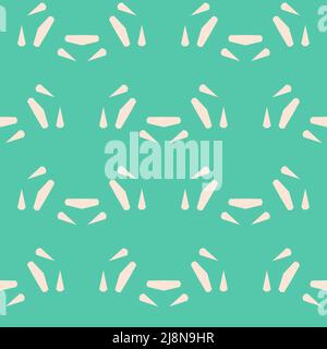 Motif sans couture avec des figures élégantes de style géométrique Illustration de Vecteur