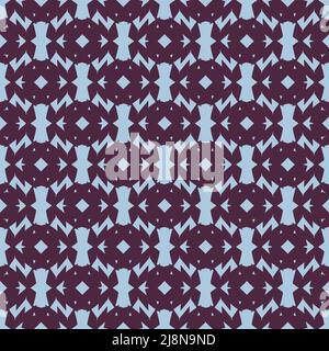 Motif sans couture avec des figures élégantes de style géométrique Illustration de Vecteur