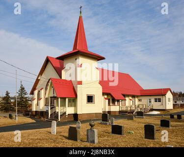 Église catholique romaine de St. Andrews, Eastern passage, Nouvelle-Écosse Banque D'Images