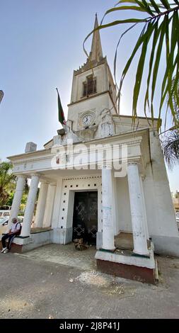 Église notre dame de Birkhadem, Alger Algérie. Birkhadem est la banlieue d'Alger, dans le nord de l'Algérie. Banque D'Images