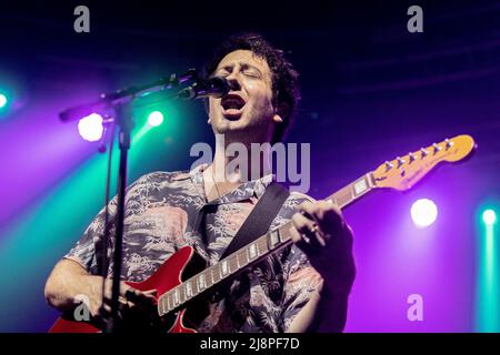 Milan Italie 13 mai 2022 le groupe de rock indépendant anglais wombats de Matthew Murph, Tord Øverland Knudsen et Dan Haggis vit à fabrique © Andrea Ripamonti Banque D'Images