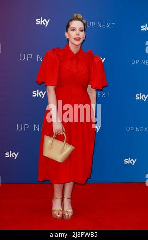 Katherine Ryan participe à l'événement « Up Next » de Sky au Theatre Royal le 17 mai 2022 à Londres, en Angleterre. Banque D'Images