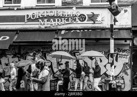 London Portobello Road Banque D'Images