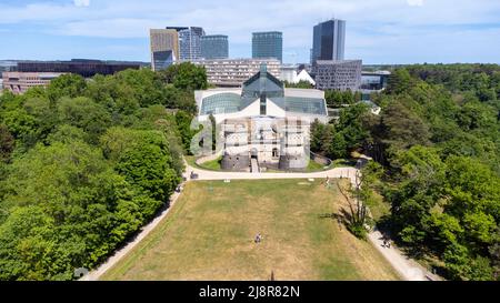 Fort Thüngen et Musée Draï Eechelen, Luxembourg Banque D'Images