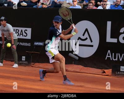 Alex de Minaur (AUS) en action contre Ugo Humbert (FRA) au cours de la ronde 16 à l'Open Parc Auvergne-Rhone-Alpes Lyon 2022, ATP 250 Tournoi de tennis le 17 mai 2022 au Parc de la tête d'Or à Lyon, France - photo Patrick Cannaux / DPPI Banque D'Images