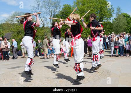 L'équipe Gambit Morris de Beiler à Bakewell Banque D'Images