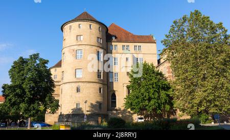 Stuttgart, Allemagne - 29 juillet 2021 : vue sur le château Altes (ancien palais). Ancienne résidence des comtes et ducs de Württemberg. Banque D'Images